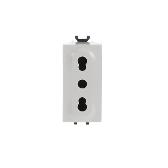 2P+E socket outlet, 10/16A - 250V~, P17/P11 type