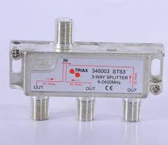 3 WAY SPLITTER 5-2400