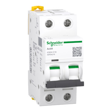 ACTI9 IC60H 2P C CURVE 16A MINIATURE CIRCUIT B.