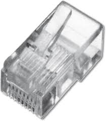 KONEKTOR RJ45 (8P8C) PER KABLLO RRETHOR (MATERIAL