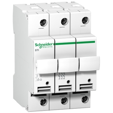 Acti 9 - fuse-disconnector STI - 3 poles - 25 A - for fuse 10.3 x 38 mm