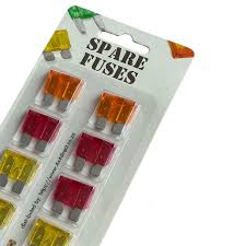 10 x 10A FUSES PACK/CHARGERS-Blister