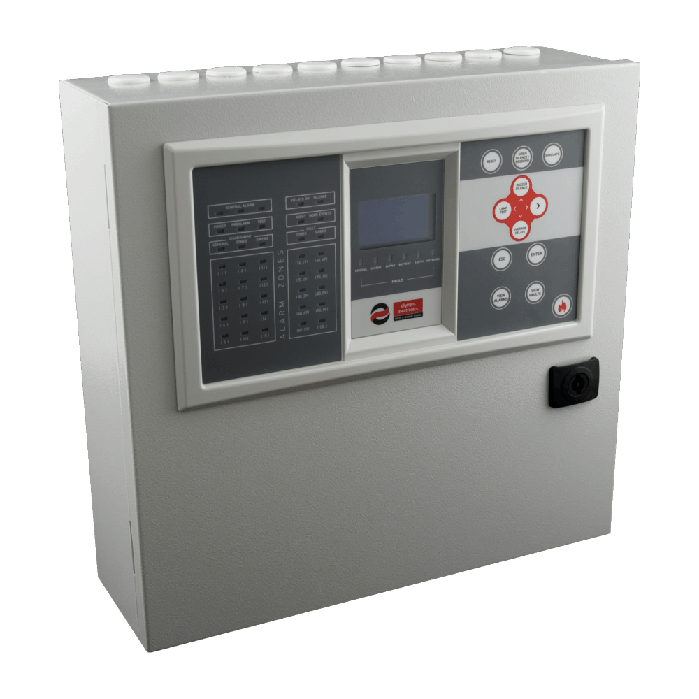 BSR-1004 ANALOGUE ADDRESSABLE FIRE ALARM PANEL WIT