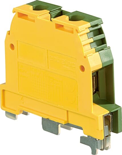 Entrelec 5130-M16/12P Green Yellow Wire Terminal 5130M16/12P