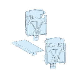 FRONT PLATE HINGE KIT