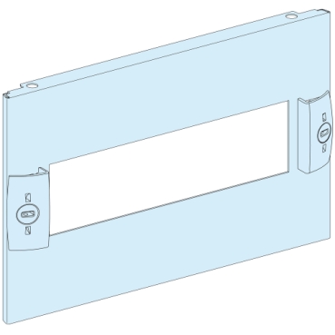 Front plate, PrismaSeT P and G, for modular device, 4M, W300