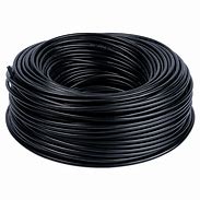 (Tel) Përcjellës elektrik i zi 1X10mm2 450/750V NE FS17 