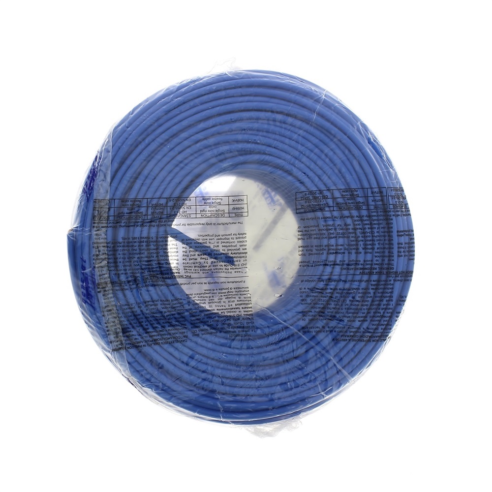 (Tel) Përcjellës elektrik blu 1X4 M 450/750V BL FS17