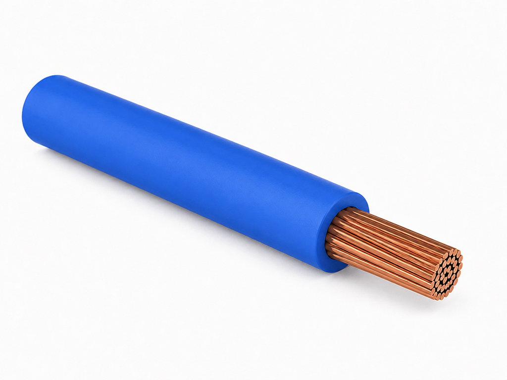 (Tel) Përcjellës elektrik blu1X6mm2 450/750V BL FS17