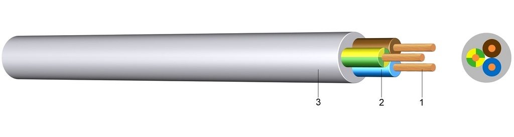 KABELL 3X1.5 FRO B
