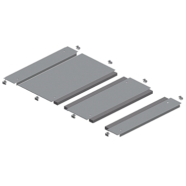 Two entries cable gland plate, PanelSeT SFN, PanelSeT SF,for electrical