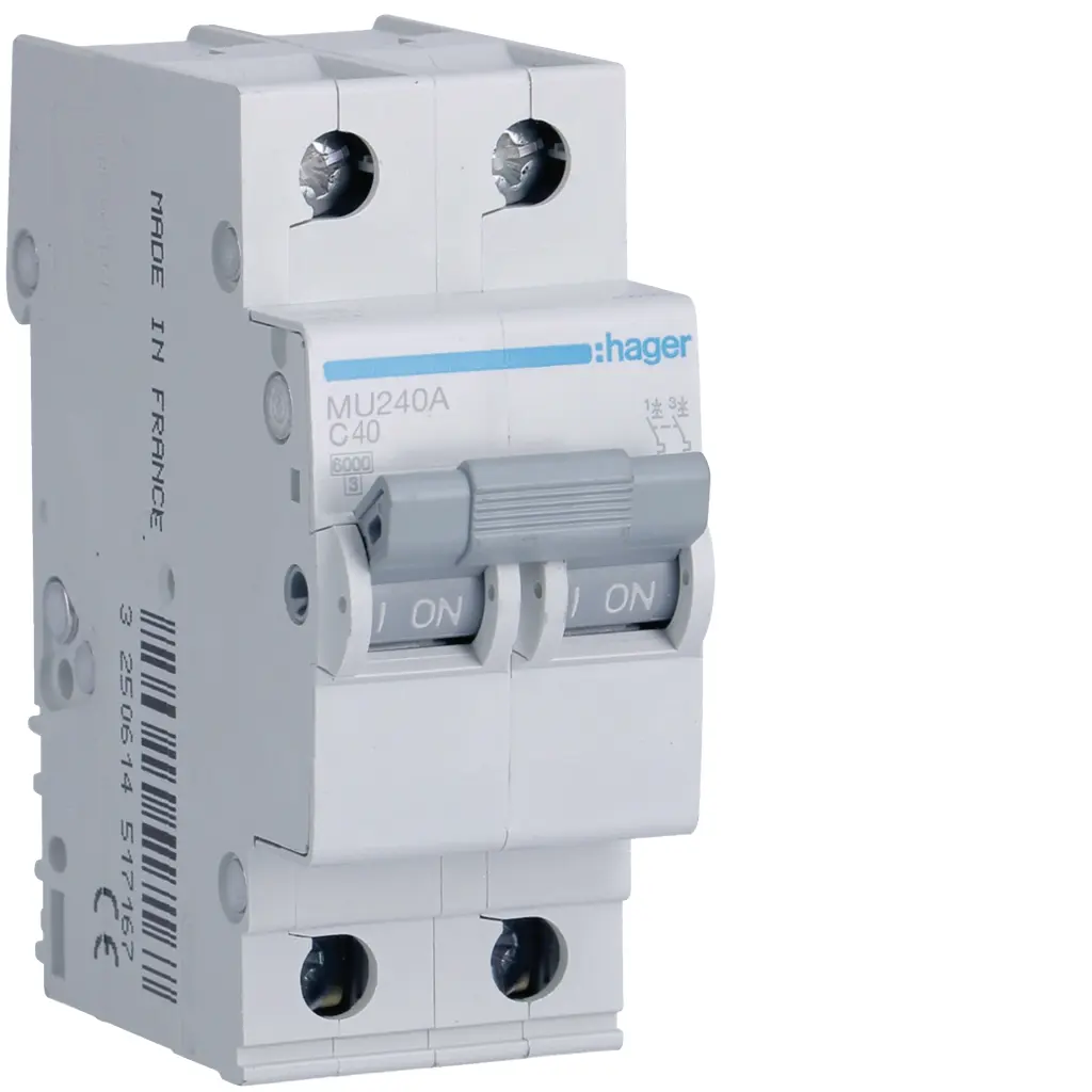 Automat Hager 2P 40A 1-0-2