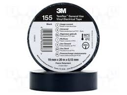  Temflex 165 19mm x 20m x  0.15mm - zeze (100/6.000)  