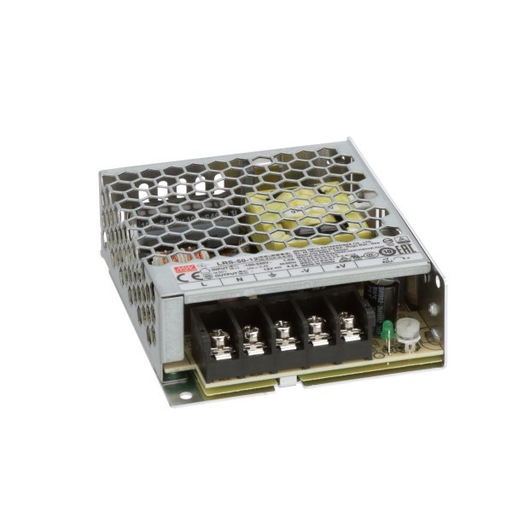 [LRS-50-12] AC/DC Power Supply - 1 Output - 12V 4.2A - 50.4W.