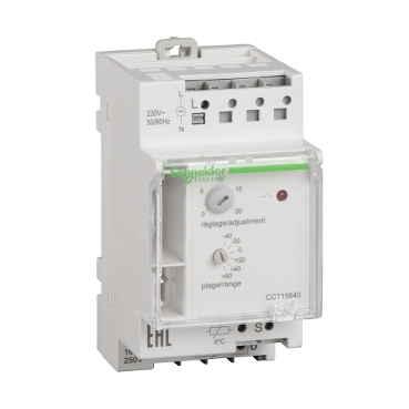 [CCT15840] Acti 9 - TH7 - thermostat - 1 zone - -40 °C to +80 °C