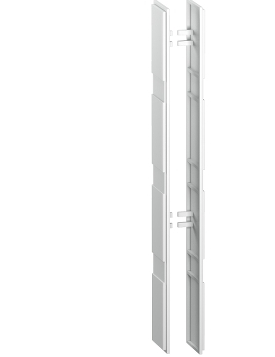 [LA9ZX01131] BUSBAR SUPPORT 4P END COVERS FOR 60 BUSBAR INTERAXIS