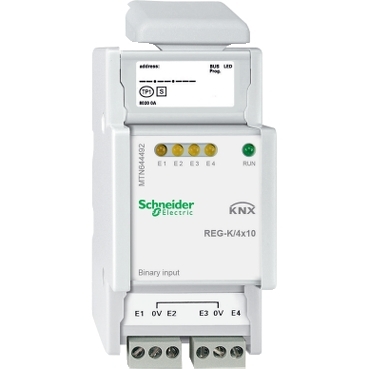 [MTN644492] Binary input REG-K/4x10, light grey