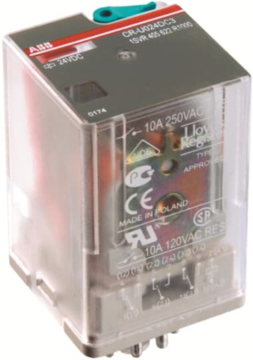 [ABBER6460] CR-U230AC2L AL 230VAC 2C/O 25