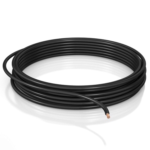 [Tel16mm²] Cable : 16 mm² Wire gauge : 6 AWG Voltage : 600V Color black