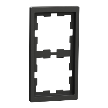[MTN4020-6534] Cover frame, Merten D-Life, 2 gangs, anthracite