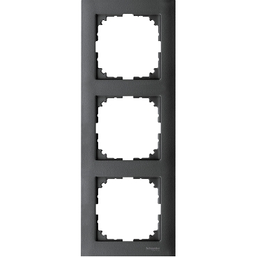 [MTN4030-3614] Cover frame, Merten M-Pure, 3 gangs, anthracite