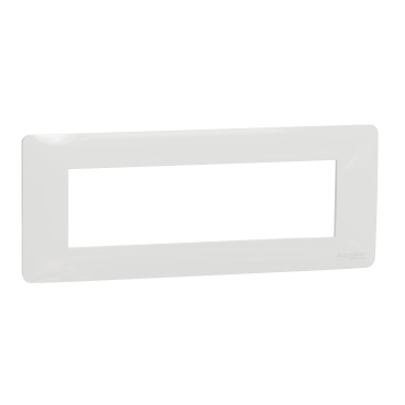 [NU210718] Cover frame, Unica Studio, 1 gang, white