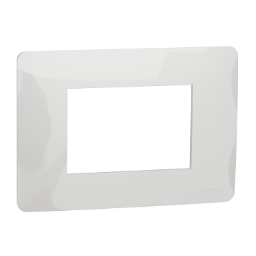 [NU210318] Cover frame, Unica Studio, 1 gang, white