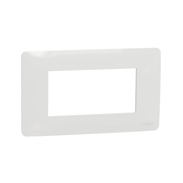 [NU210418] Cover frame, Unica Studio, 1 gang, white