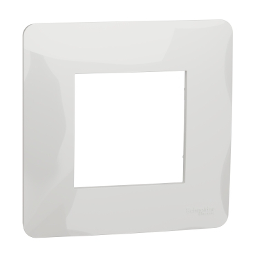 [NU200218] Cover frame, Unica Studio, 1 gang, white