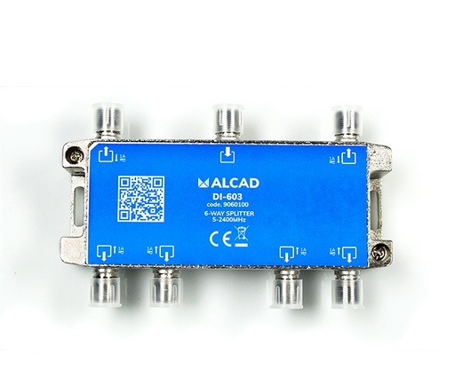 [ALC9060100] DI-603 IF SPLITTER 6 OUT WITH DC PATH