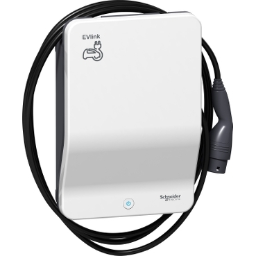 [EVH2S22P0CK] EVlink Wallbox - 22 kW - T2 attached cable - charging station