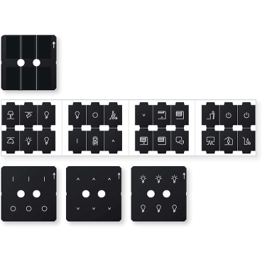[MTN6270-0011] Foil set for KNX Push-button Pro, System Design
