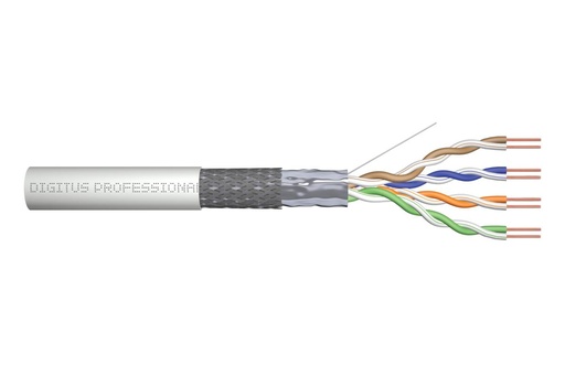 [DK1531V305] installation cable - Cat 5e - SF/UTP - AWG 24/1 - 305m - grey