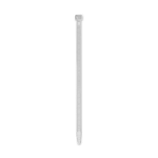[FPB2.5X100]  Fasheta plastike te Bardha 2.5  x 100